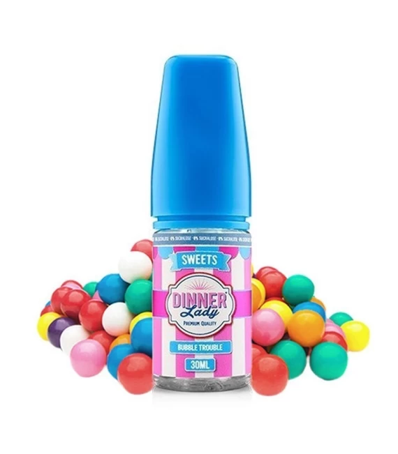 Dinner Lady Bubble Trouble Sweets (Karışık Meyve Sakızlı) Salt