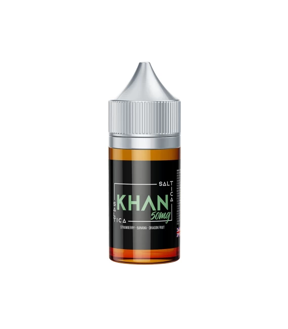 Saltica Khan (Ejder Meyvesi, Çilek ve Muz) Salt Likit