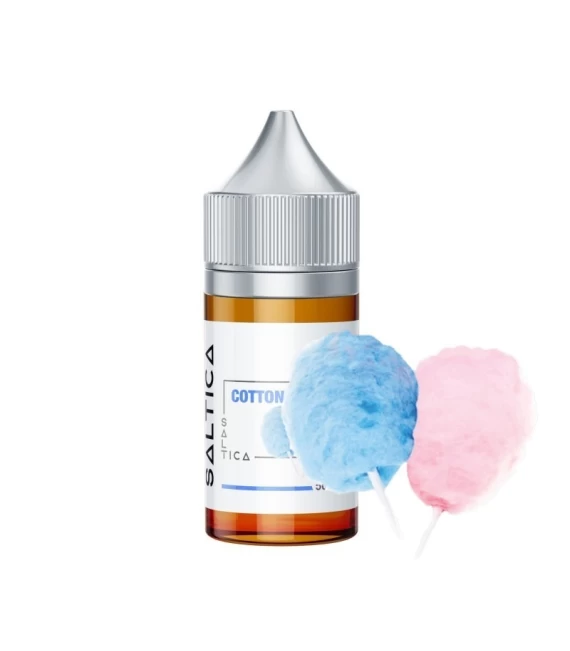 Saltica Cotton Candy (Karışık Meyveli Pamuk Şekeri) Salt Likit