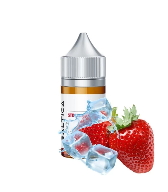 Saltica Strawberry Ice (Çilek ve Buz) Salt Likit