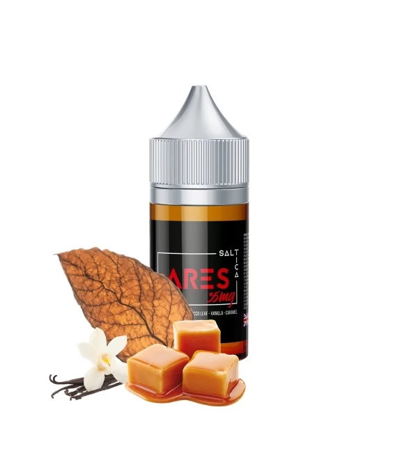 Saltica Ares (Karamel, Tütün ve Vanilya) Salt Likit