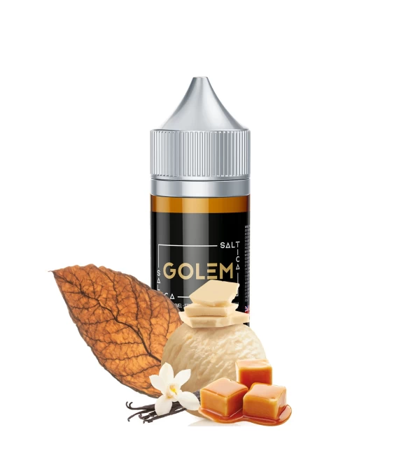 Saltica Golem (Tütün, Dondurma, Karamel ve Vanilya) Salt Likit