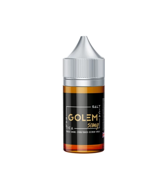 Saltica Golem (Tütün, Dondurma, Karamel ve Vanilya) Salt Likit