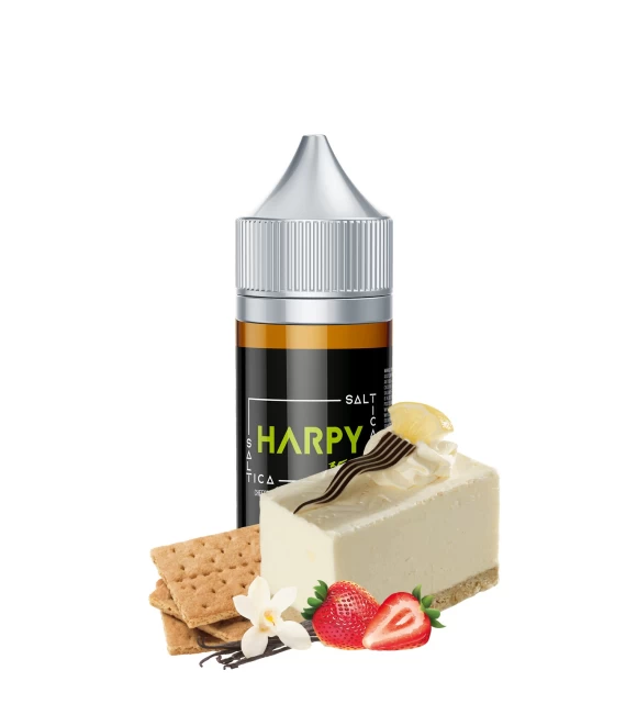 Saltica Harpy (Cheese Cake, Kraker, Çilek ve Vanilya)Salt Likit