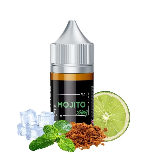 Saltica Mojito (Misket Limon, Esmer Şeker ve Nane) Salt Likit