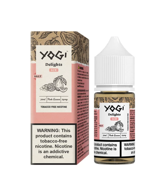 Yogi Delight Pink Guava Ice Salt Likit