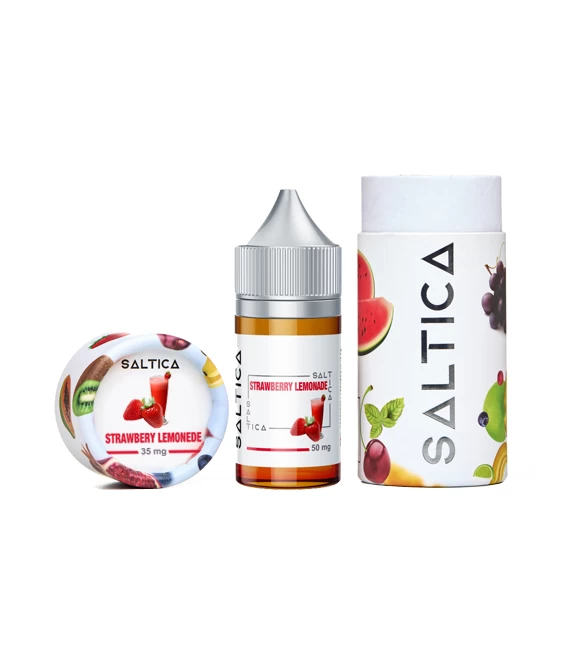 Saltica Strawberry Lemonade (Çilek Limonata) Salt Likit