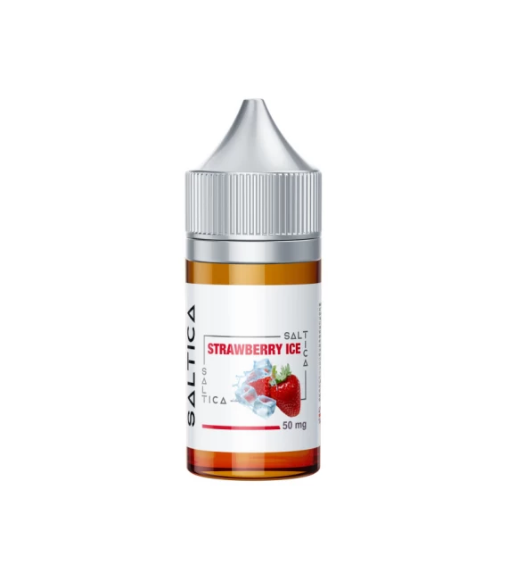 Saltica Strawberry Ice (Çilek ve Buz) Salt Likit