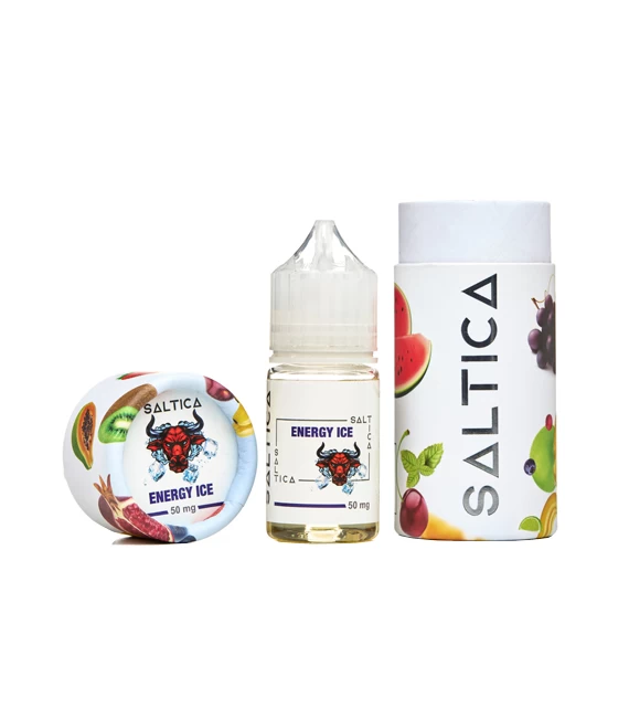 Saltica Energy Ice (Enerji İçeceği ve Buz) Salt Likit