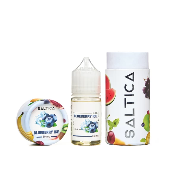 Saltica Blueberry Ice (Yaban Mersini ve Buz) Salt Likit