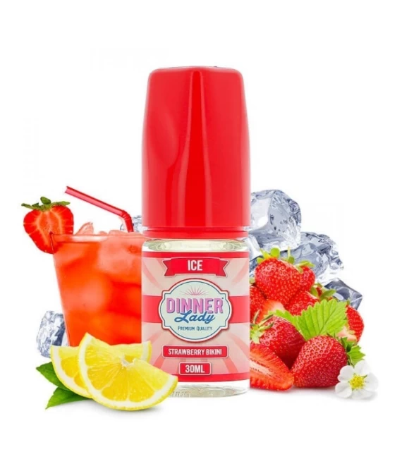 Dinner Lady Strawberry Bikini (Çilek, limonata, mentol) Salt