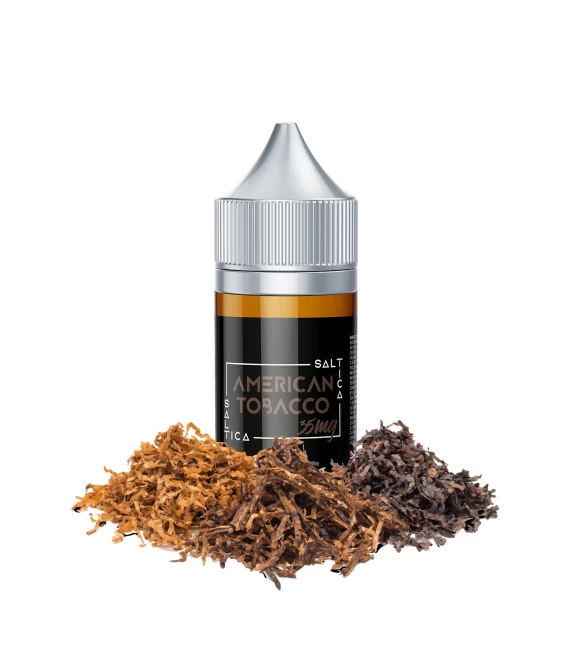 Saltica American Tobacco (Amerikan Tütünü) Salt Likit
